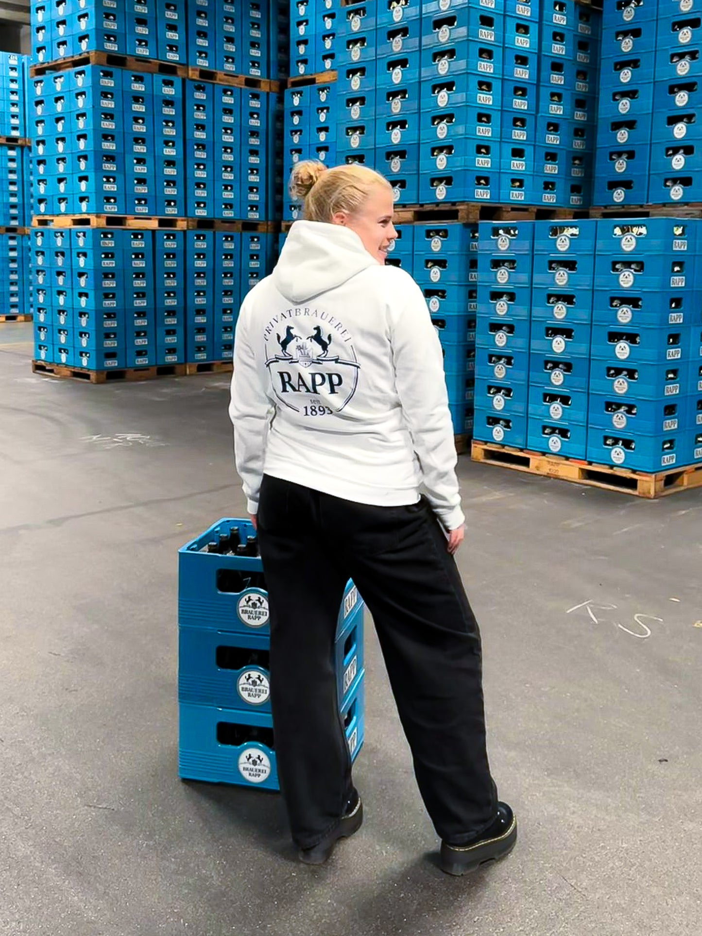 Hoodie Rapp Classic weiß