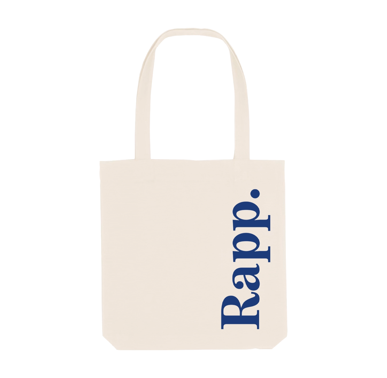 Jutetasche Rapp. weiß